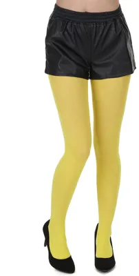 Produktbild von Strumpfhose Blickdicht 60 DEN gelb - XXL