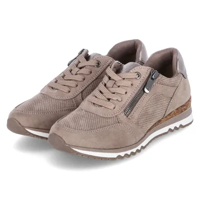 Produktbild von Marco Tozzi Low Sneaker Damen Textil & Synthetik Taupe Größe: 41