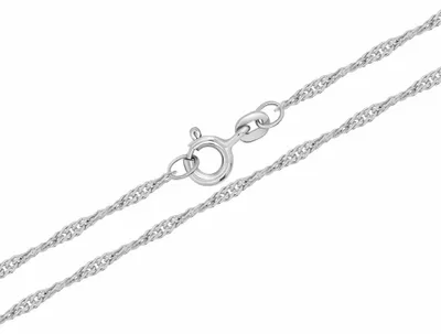 Immagine prodotto di Collana in argento Lambá da CN009W - Lunghezza: 45 cm