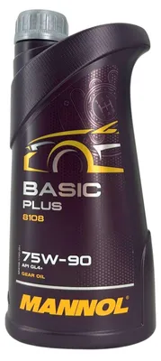 Produktbild von Mannol Basic Plus 75W90 Api Gl4+ Synthetisches Getriebeöl 1L (75W-90)
