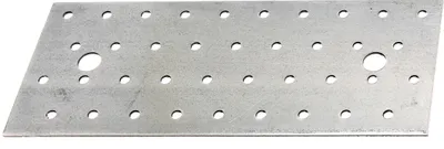 Produktbild von Alberts Lochplatte | sendzimirverzinkt | 200 x 80 mm | 25er Set