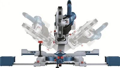 Image de Scie à onglet sans fil BITURBO GCM 18V-254 D