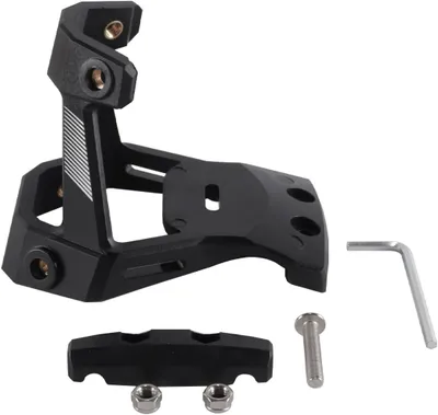 Produktbild von Flaschenhalter Doppel, erweiterbar, für 2 Trinkflaschen, schwarz, für Fahrrad