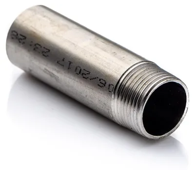 Produktbild von POLBERIS Rohrnippel aus Edelstahl 1 1/4'' 80mm