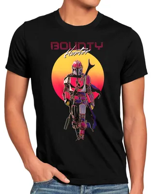 Produktbild von A.N.T. Fett Clan Herren T-Shirt yoda mando kopfgeldjäger
