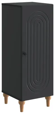 Immagine prodotto di Credenza vidaXL nera 33 x 34,5 x 90 cm in materiale derivato dal legno
