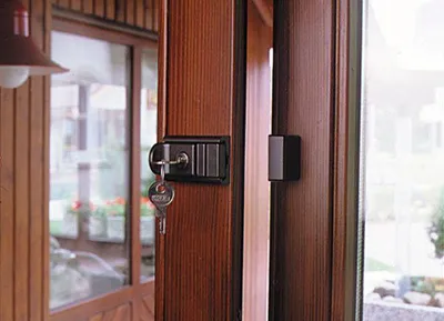 Produktbild von Burg Wächter Komfort-Riegel für Türen und Fenster RZ 60 B in Braun