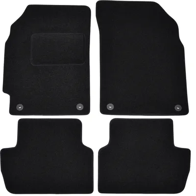 Immagine prodotto di J&J Automotive | Tappetini auto in velluto per Chevrolet Spark 2009-, 4 pz