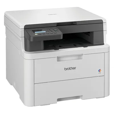 Produktbild von Brother DCP-L3515CDW, LED, Farbdruck, 2400 x 600 DPI, Farbkopieren, A4, Grau, Weiß