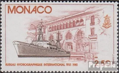 Produktbild von Briefmarken Monaco 1981 Mi 1479 (kompl.Ausg.) gestempelt Hydrographisches Büro