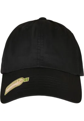 Produktbild von FLEXFIT 6245RP | Recycled Polyester Dad Cap Recycelter Polyester - Farbe: Black - Größe: One Size