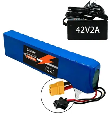 Immagine prodotto di Batteria per scooter elettrici, 36V, 100000mAh, tecnologia agli ioni di litio, caricabatterie XT60-SM