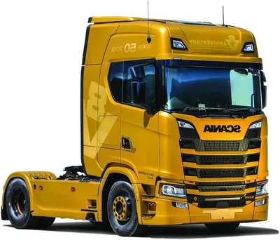 Productafbeelding van Modelbouwset Vrachtwagen - Kunststof Model - Hobby en Ontspanning - Gedetailleerde Cabine - Schaal 1:24 - Veelkleurig