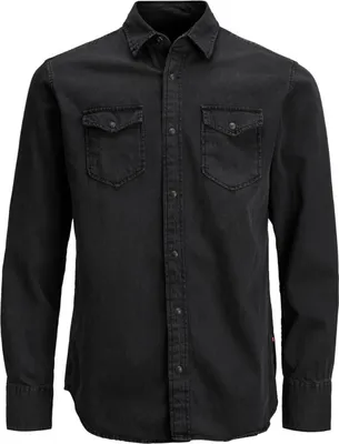 Produktbild von Jack & Jones Hemd Shirt Longsleeve Hemd Jeanshemd JJ SHERIDAN SHIRT Langarm