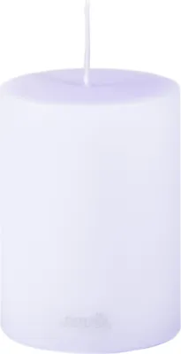 Produktbild von Sovie CANDLES Stumpenkerze in Lila Ø 70 mm x H 100 mm, Brenndauer ca. 52 Std. - 12 Stück