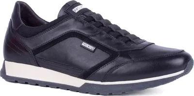 Produktbild von Pikolinos Herren Sneaker Slipper Leder Gummizug Cambil M5N-6247C1, Größe:43 EU, Farbe:Schwarz