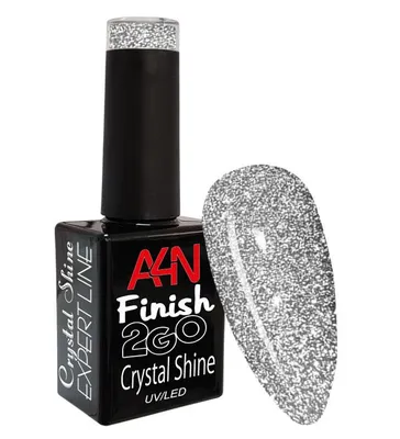 Produktbild von A4N Finish2Go Crystal Shine UV Versiegeler ohne Schwitzschicht, Top Finish, Glänzend, kein Vergilben, kein Splittern für lang anhaltenden Glanz