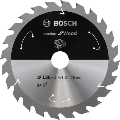 Produktbild von PRO Wood cordless Kreissägeblatt, 136 x 1,5 x 20 mm