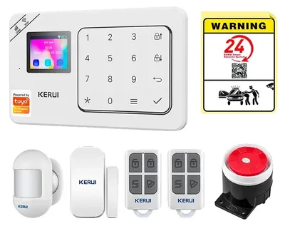 Obrázek produktu pro Alarm proti krádeži, bezdrátové připojení, hlasové ovládání, alarmová sada 1, zástrčka EU