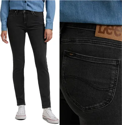 Produktbild von LEE, Damen Jeanshose, Skinny fit, SCARLETT, W27 L33, Schwarz, Jeans, baggyjeans, buggy