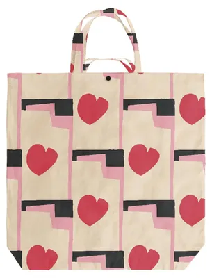 Image de Grande pochette pliante Matisse "Cœurs".