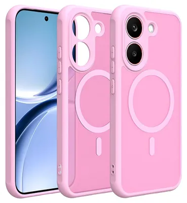 Zdjęcie produktu dla Techsuit - HaloFrost II MagSafe etui do Xiaomi Poco X8 Pro - różowe