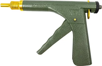 Immagine prodotto di Kit riparazione pneumatici - Pistola per tappi a fungo - Senza camera d'aria, tappi in gomma, auto, resistente, plastica - Verde