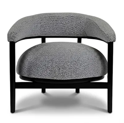 Produktbild von Design Sessel Japandi Stil Holz Modern Edel.