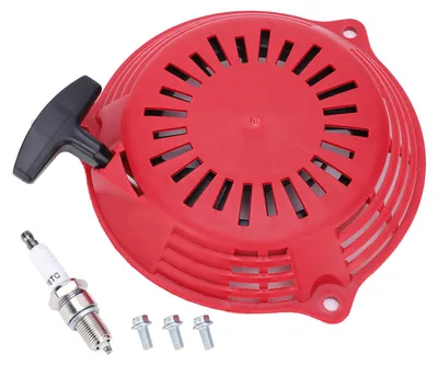 Imagen del producto de GCV160: Arranque por cuerda, pieza de repuesto, accesorio, compatible con el motor GCV135 y herramientas de jardín