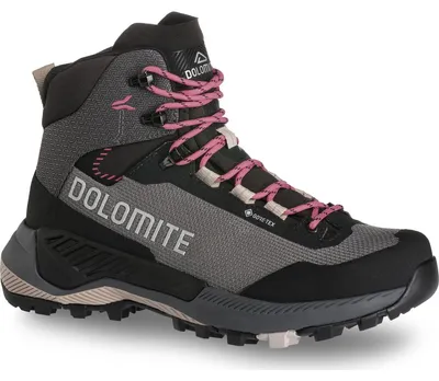 Imagen del producto de Bota de senderismo Dolomite para mujer, modelo Vernale High GTX, color gris, talla UK 6.5