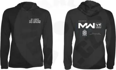 Image de Call of Duty : Modern Warfare Zipper Hoodie Logo Noir - velikost - S