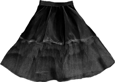 Produktbild von Fifties Petticoat für Kinder - Schwarz