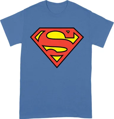 Obrázok produktu pre Superman - Tričko pre mužov/dámy Uni BI108 (M) (Royal Blue)