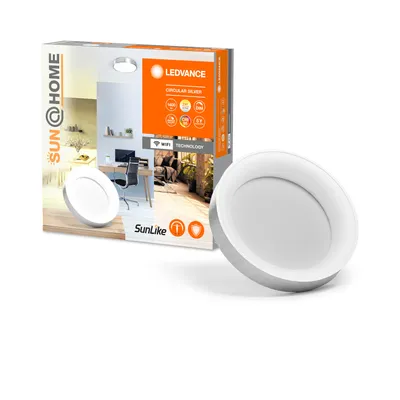 Produktbild von LEDVANCE SUN@HOME Circular, LED, Nicht austauschbare(s) Leuchtmittel, 1400 lm, IP20, Aluminium, Weiß