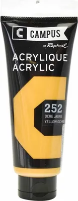 Obrázok produktu pre Akrylová farba 100 ml - okrová žltá č. 252