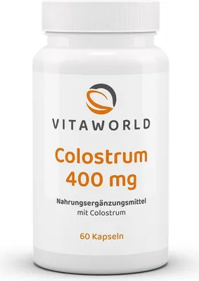 Produktbild von Vitaworld Colostrum 400 mg Kapseln, 60 St. Kapseln