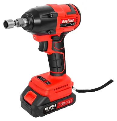 Immagine prodotto di Avvitatore a impatto 3 in 1 - Avvitatore a impatto a batteria da 21 V - Motore brushless - Coppia di 2000 Nm - Attacco quadrato da 1,27 cm (1/2 pollice) - 2 velocità 0–3200 giri/min