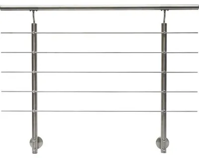 Obrázek produktu pro Sada zábradlí nerezová ocel V2A boční 1500 mm