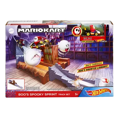 Obrázek produktu pro Mattel - Hot Wheels Mario Kart Boos Spooky Sprint Track