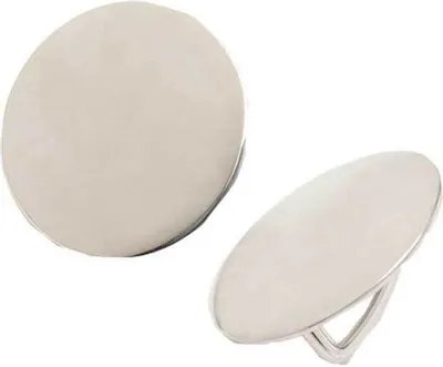 Produktbild von Zilco Glatte Rosetten aus Edelstahl Large
