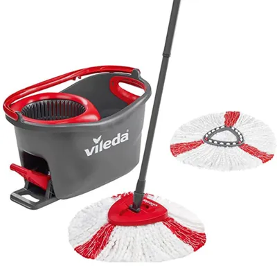 Productafbeelding van Turbo EasyWring & Clean: Complete set dweilset voor vloeren