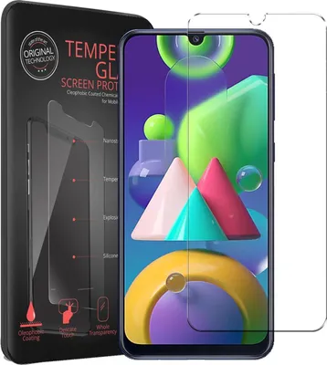 Produktbild von 2x Panzerglas für Samsung Galaxy M30s / M21 Glas Folie Displayschutz Schutzfolie