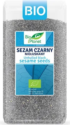 Obrázok produktu pre ČIERNY SEZAM, NELÚPANÝ,400 g -PLANÉTA