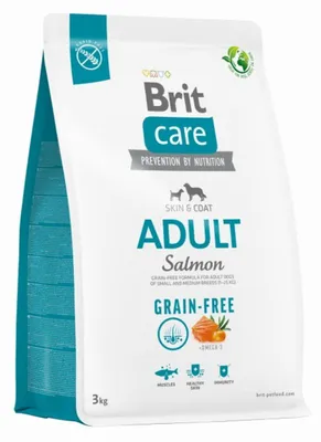 Produktbild von Brit Care Grain-Free Adult Salmon & Potato 3kg - Trockenfutter für Hunde