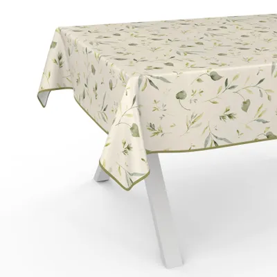 Obrázok produktu pre Prateľná obrus s strapcami a vodoodpudivými vlastnosťami 200 x 140 cm