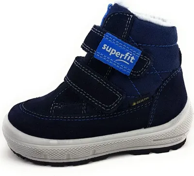 Produktbild von Superfit Kinderschuhe Burschen Stiefel Wasserdicht Winterstiefel Blau Freizeit, Schuhgröße:27 EU