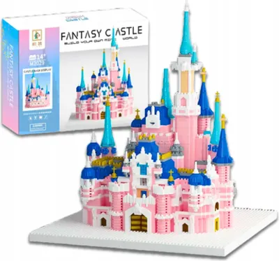 Image de Jeu de blocs de construction Château de la princesse de conte de fées 2800 pièces.