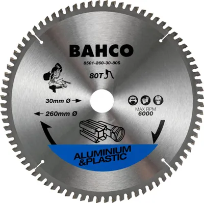 Produktbild von Bahco 96-Zähne Kreissägeblätter mit hartmetallbestückten Trapez-Zähnen 300 mm