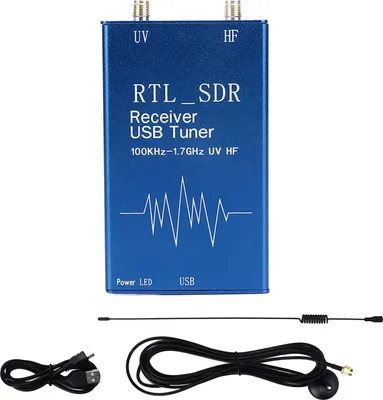 Image de Récepteur USB RTL-SDR XR-105 100 KHz-1,7 GHz – Tuner USB pleine bande avec R820T+8232 pour la radio amateur et les applications SDR
