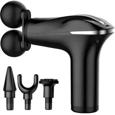 Productafbeelding van Verk 24575 Massagepistool 25 W, 4 opzetstukken, zwart